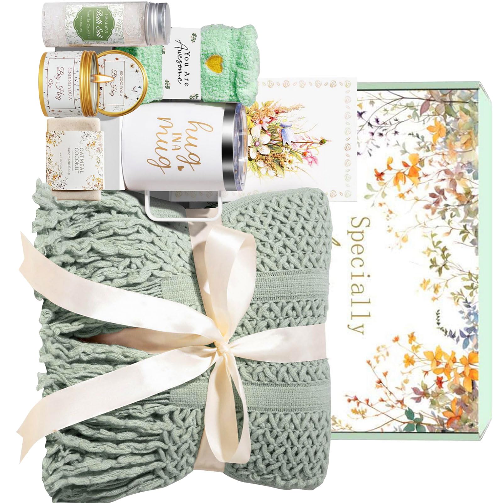 Msioytog Care Pack Flannel Blanket Insulated Practical Aromatherapys Gift Lavishness Flannel Blanket