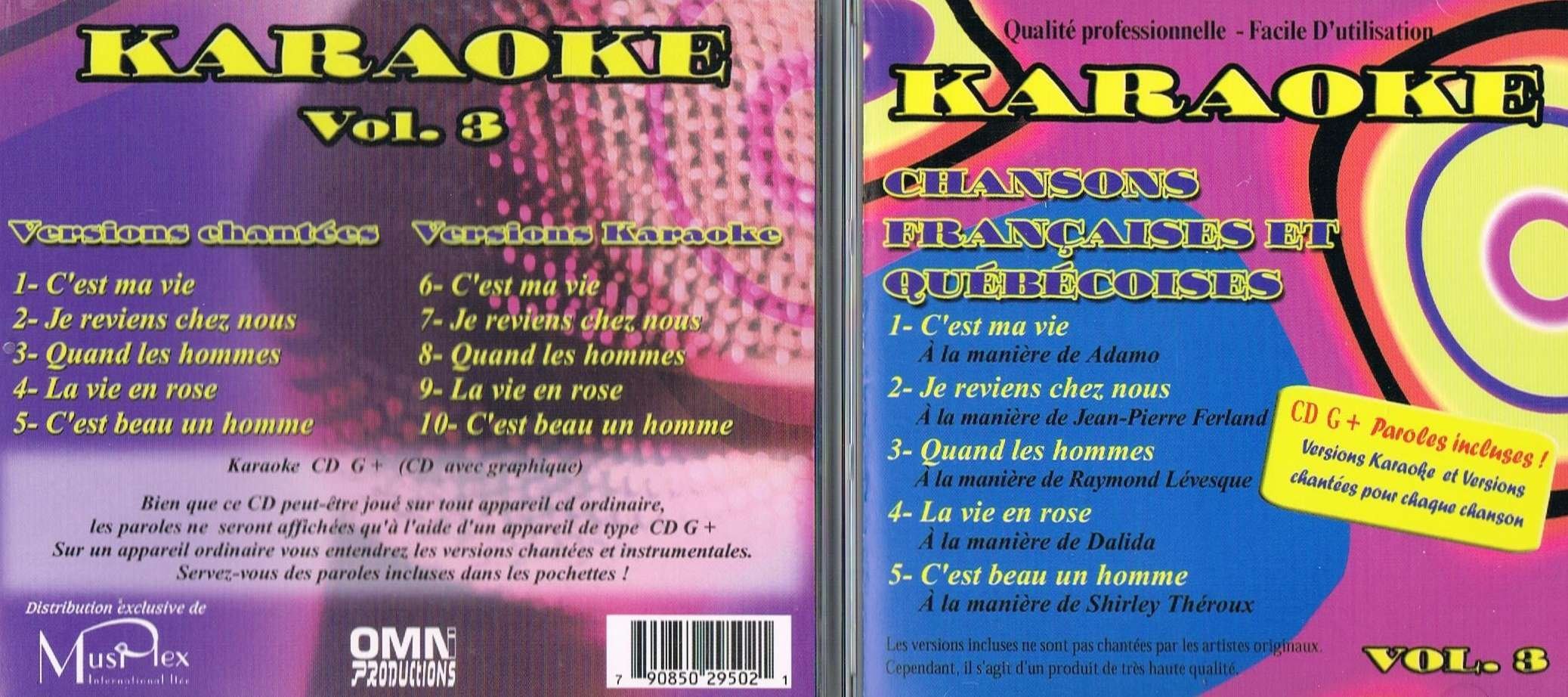 Karaoke Vol.3 [Audio CD]