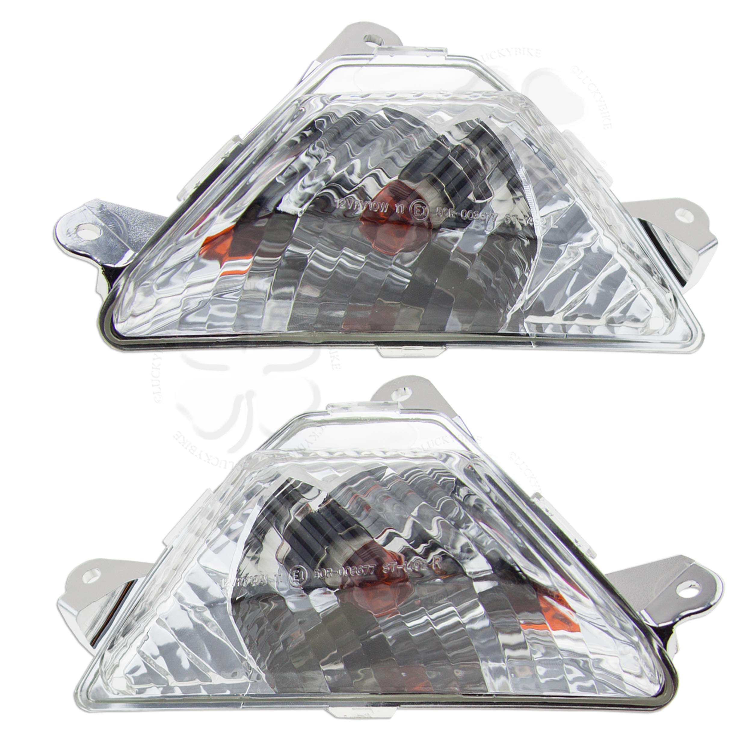 Amazon.com: Kawasaki Ninja EX 300 650 歐洲燈閃爍燈透明: 汽車