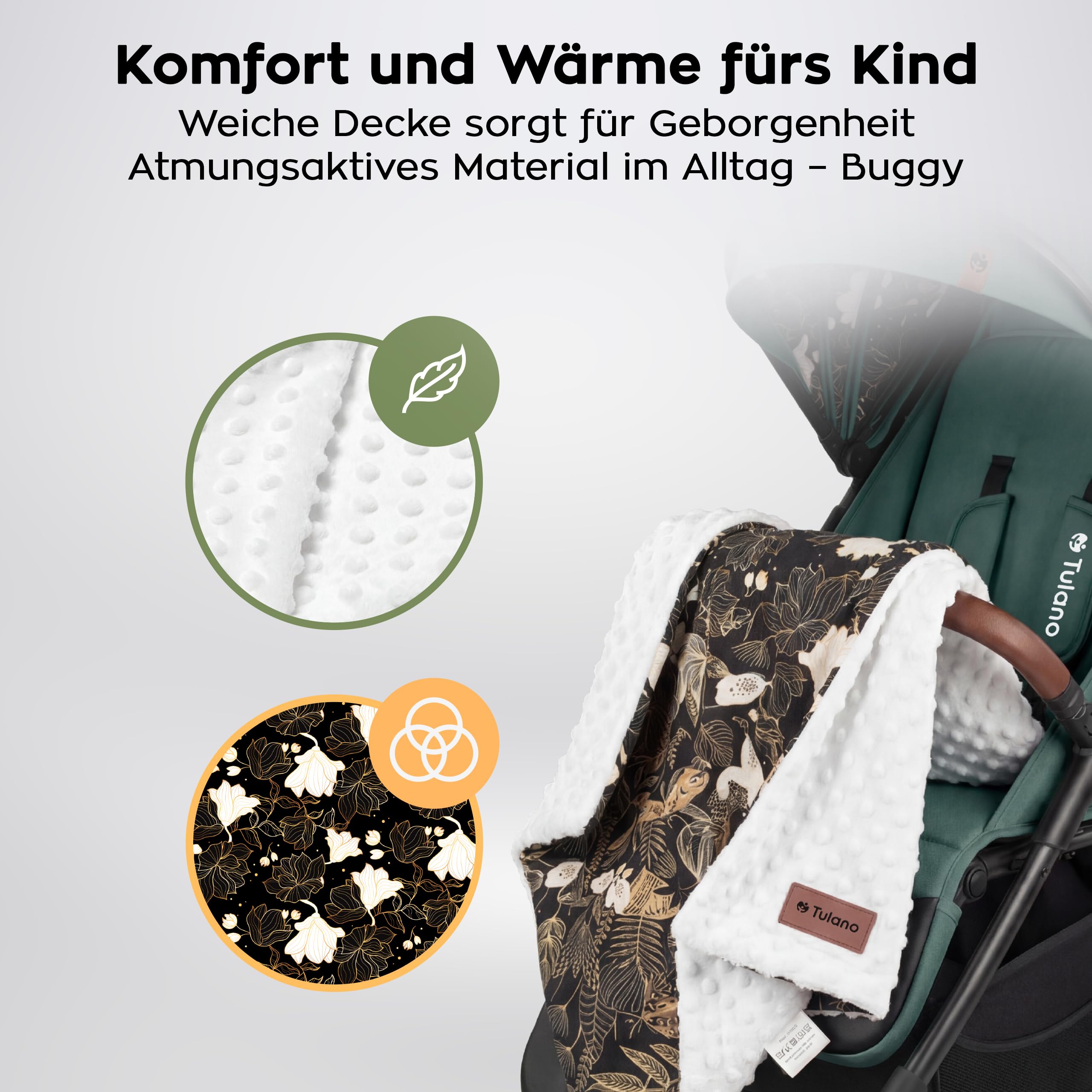 Tulano Avignon 35 Kinderwagen Buggy Reisebuggy mit Liegefunktion Flugzeug Handgepäck bis 22kg Grün
