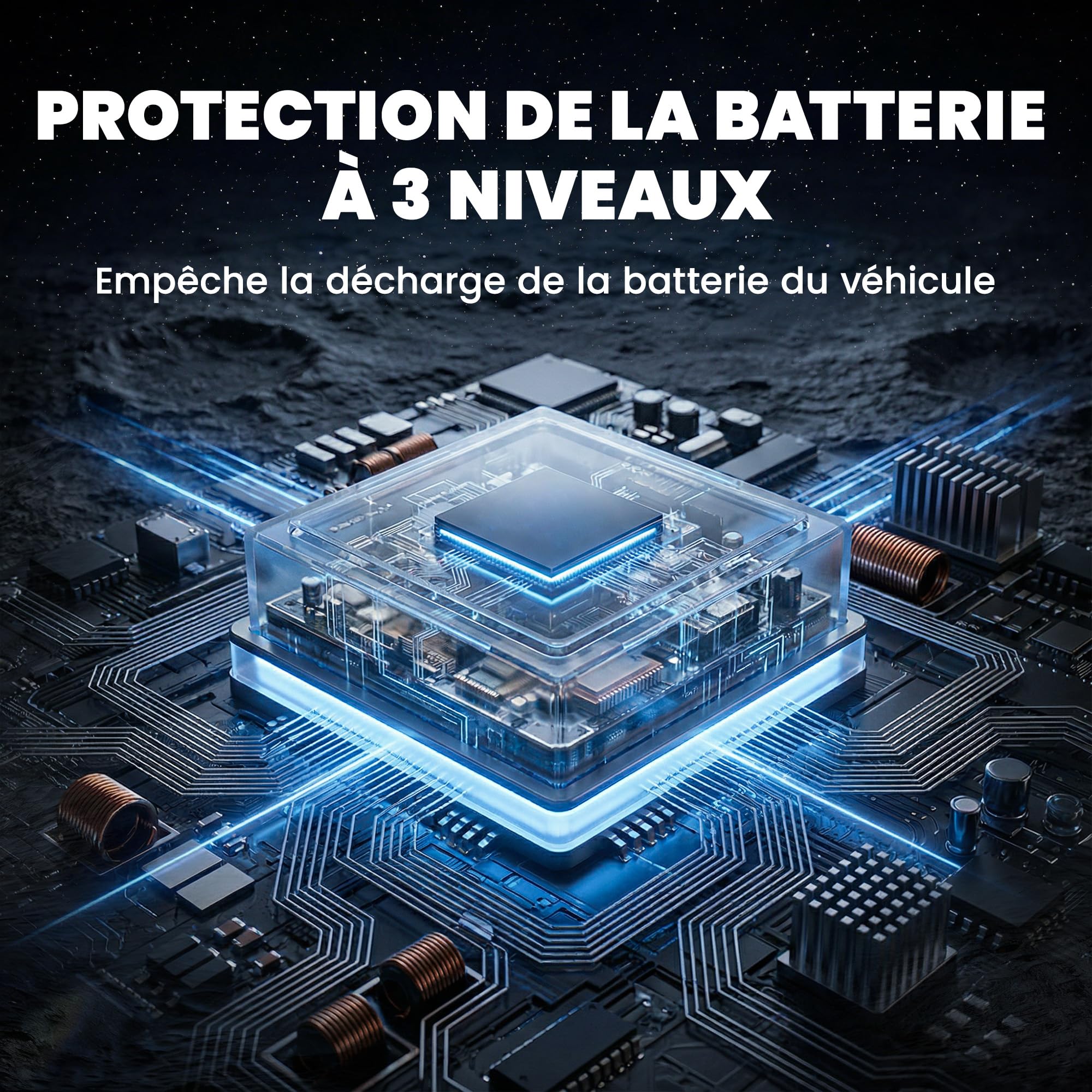 Outsunny Glacière Électrique Voiture 40L, Réfrigérateur Portable à Compresseur avec Double Zone, Refroidissement Puissant & Mode ECO, Contrôle par APP, -20℃ à 20℃, pour Voiture, Camion, Noir