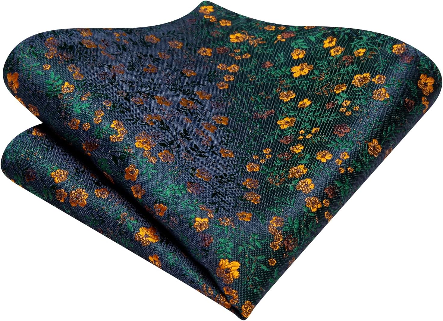 Dubulle Ties for Men Silk Mens Paisley Floral Striped Necktie and Handkerchief Cufflinks Wedding - Image 7