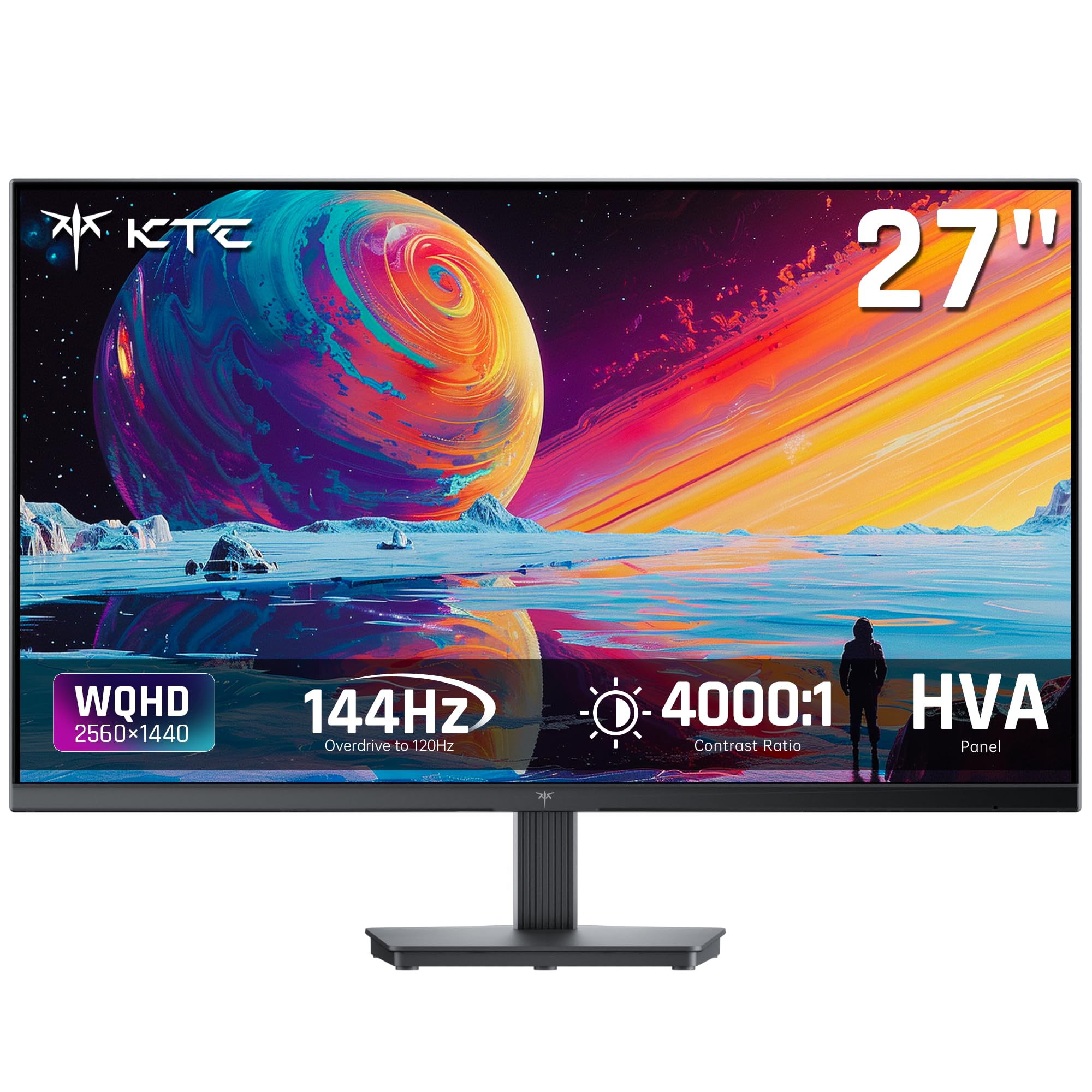 Amazon.co.jp: KTC H27T27S 27 Inch QHD Computer Monitor - 144Hz