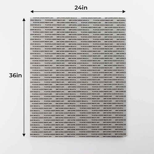 Miniatura 2 de Tablero de espuma autoadhesiva de 24 x 36 pulgadas, tablero de montaje autoadhesivo de 316 pulgadas para respaldos de marcos de fotos y proyectos de