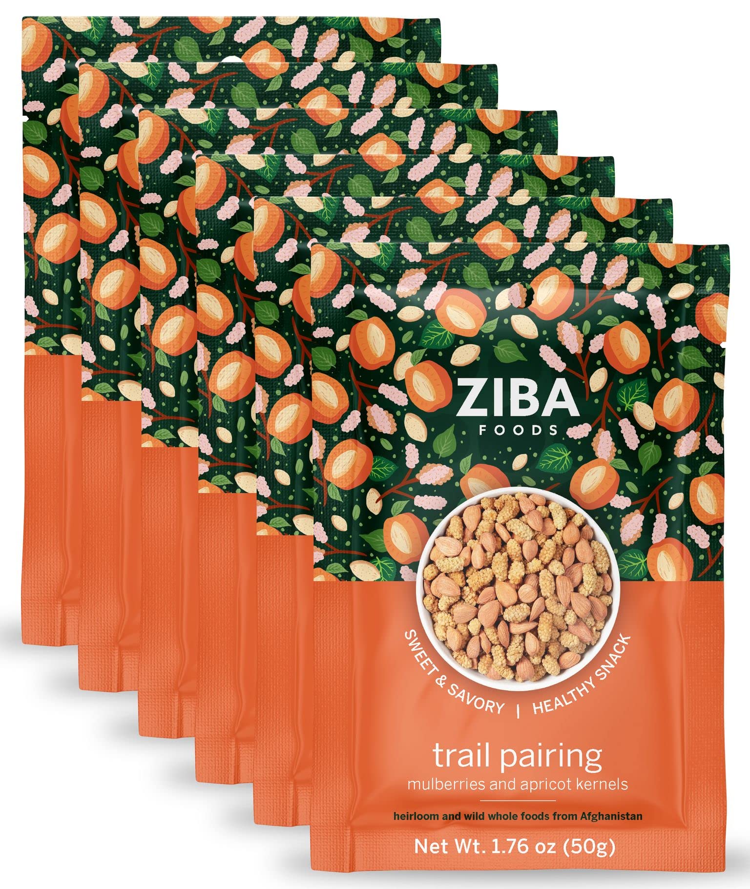 Amazon.com: Ziba Foods Trail Pairing - Sweet Apricot Kernels