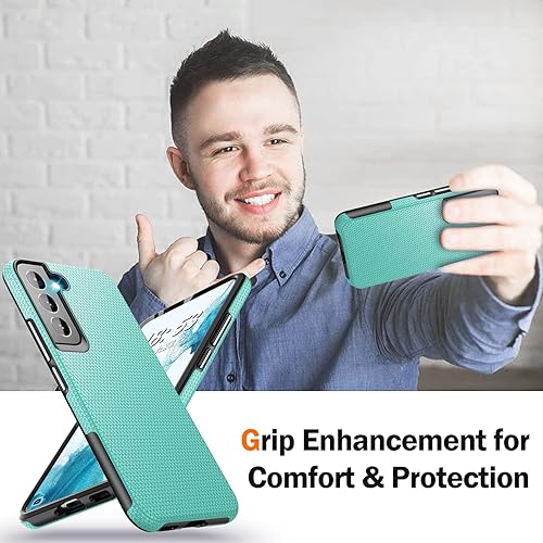 Miniatura 6 de Funda para Samsung Galaxy S22 con protector de pantalla, protección de grado militar a prueba de caídas Galaxy S22 Funda protectora resistente de