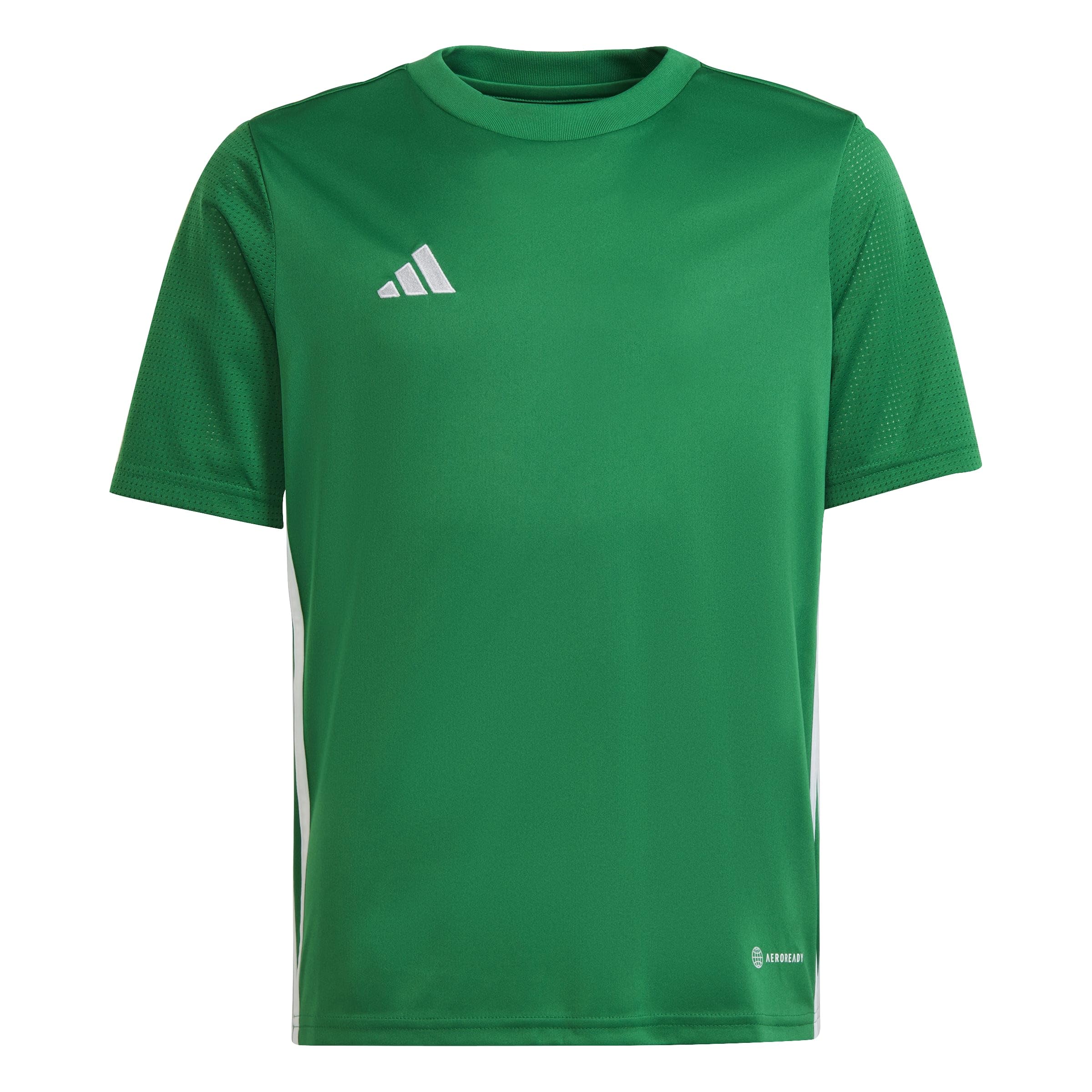 adidas Unisex Kids Tabela 23 Jersey Youth Shirt, Team Green/White, 13-14 Years