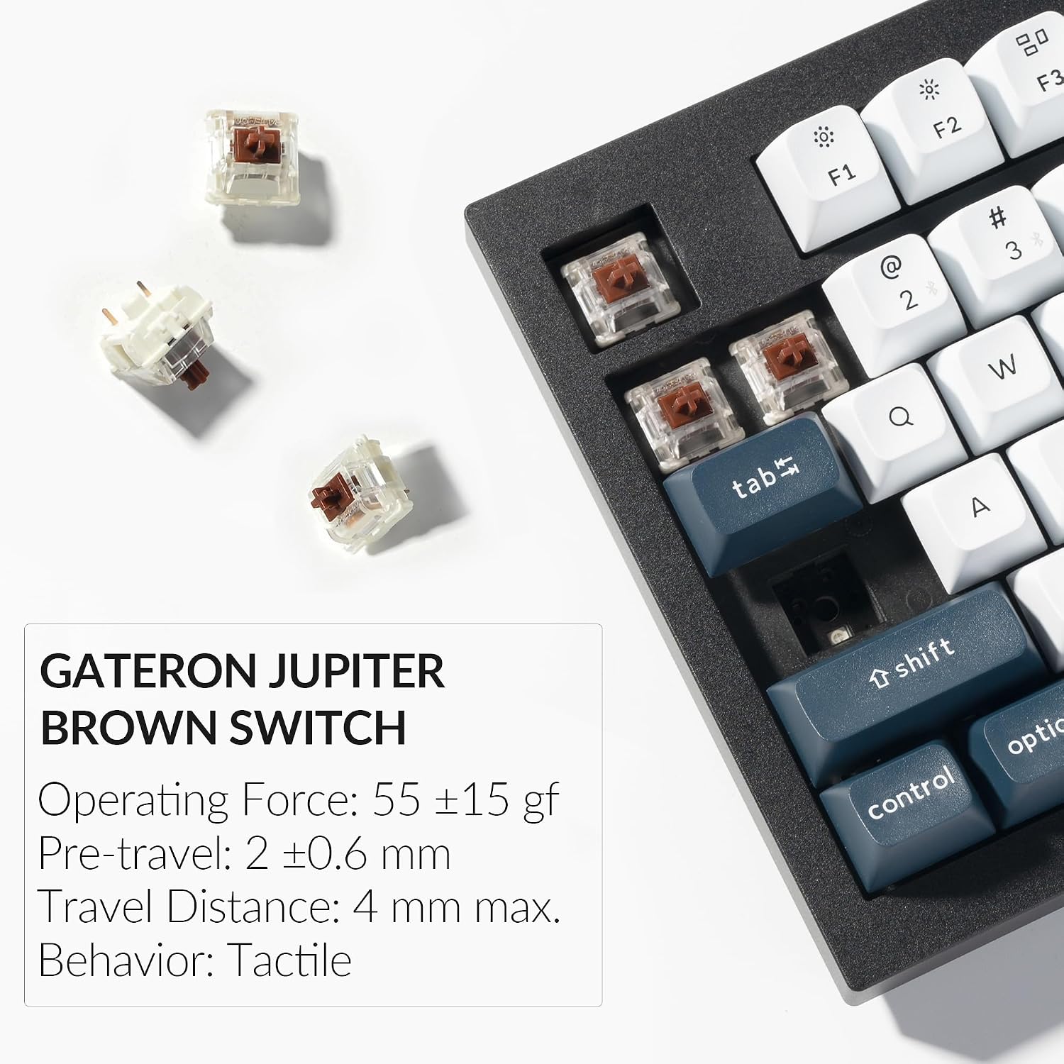 Keychron Q5 Max Wireless Custom Mechanical Keyboard, 2.4 GHz Bluetooth QMK Full Aluminum 96% Layout RGB with Hot-swappable Gateron Brown Switch Compatible with Mac Windows Linux 9 81MRjGIsBLL. AC SL1500