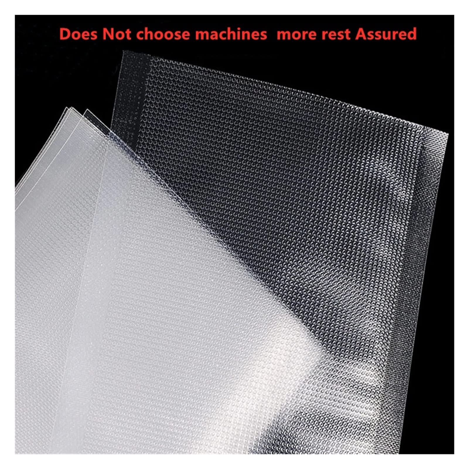 HMTE 100pcs Cuisine Alimentaire Scellant sous Vide Sac sous Vide Économiseur De Nourriture Stockage Emballage sous Vide Sacs Cuisine Accessoires sans BPA (Couleur : 100PCS 20X25) (100pcs 10x15)
