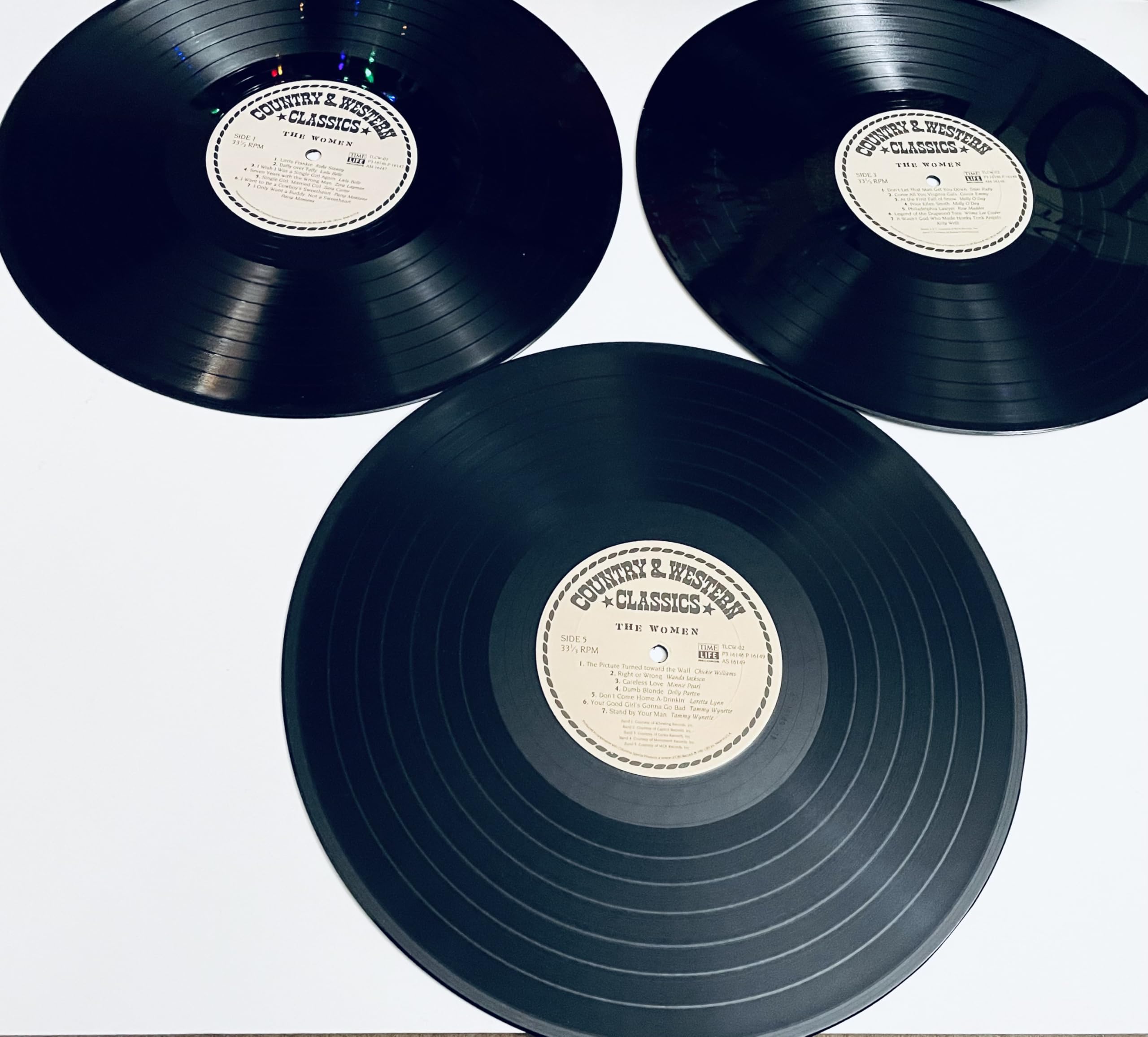 Country & Western Classics - The Women, Vinyl LP 3 Record Boxed Set