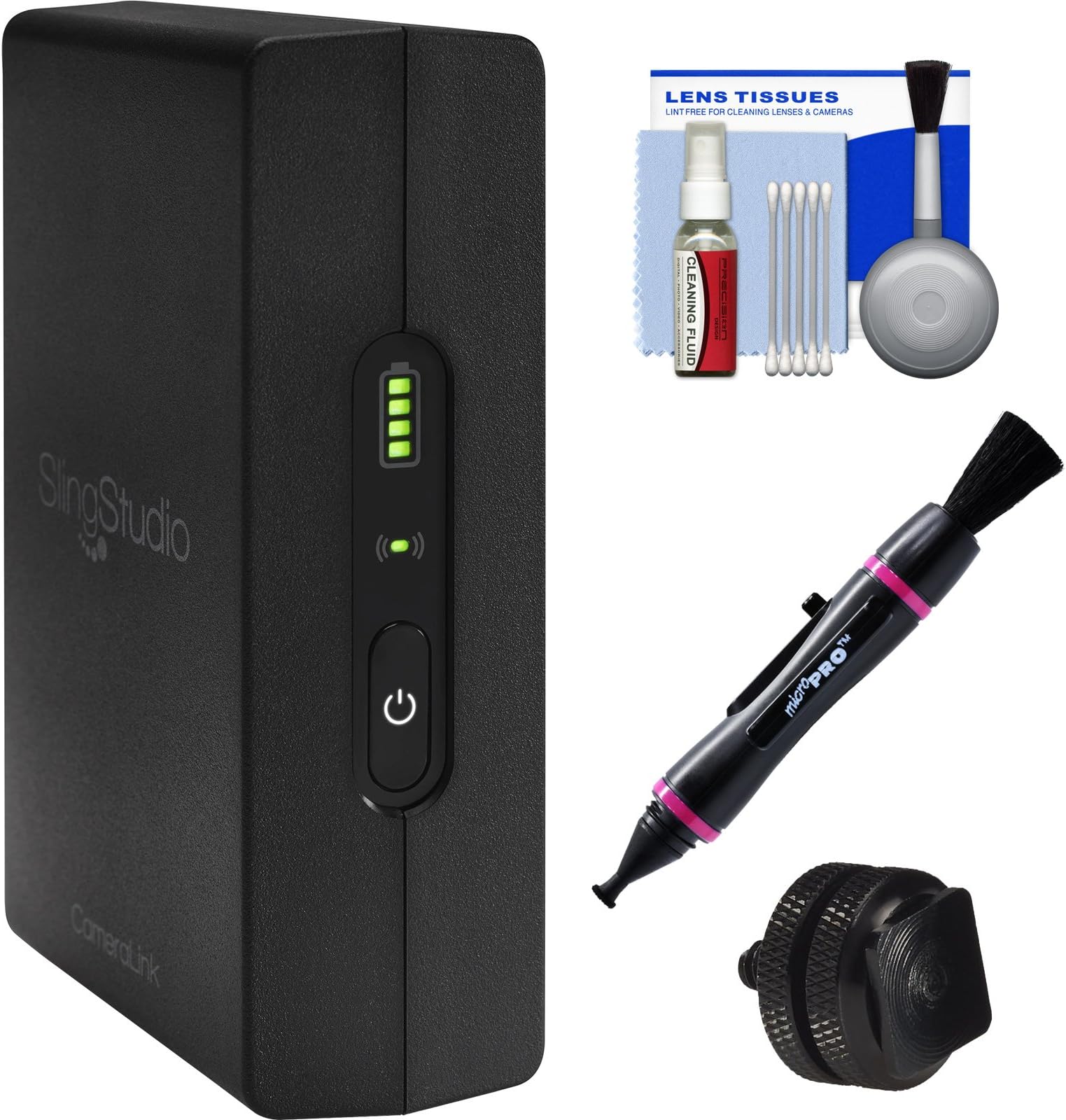 SlingStudio Wireless CameraLink with Shoe Mount + Cleaning Kit