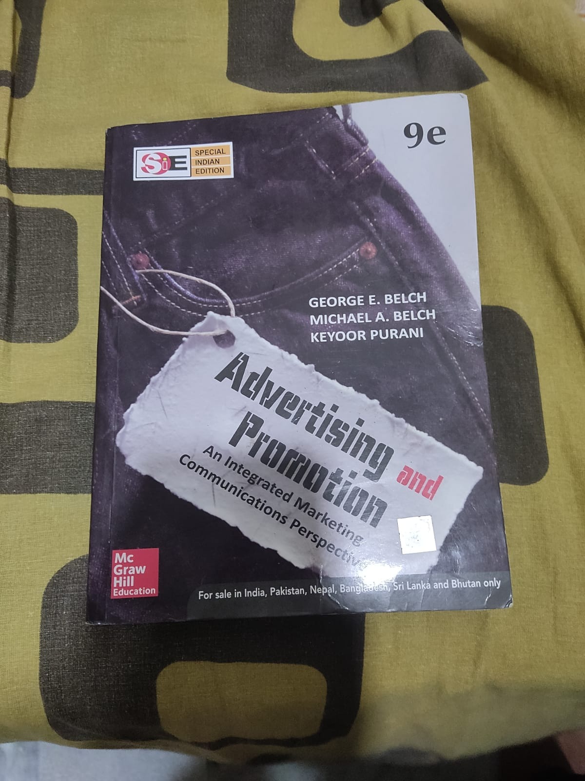 Buy Advertising and Promotion An Integrated Marketing Communications