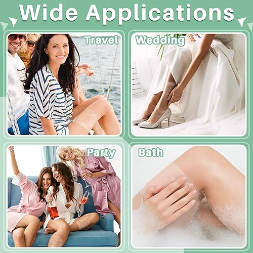 Vista 14 de Lothee 40 cintas adhesivas para levantamiento de muslos, impermeables, para levantamiento de cuerpo, para piel flácida, abdomen, brazos, piernas