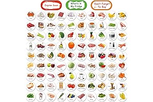 MORCART Food Fridge Magnets