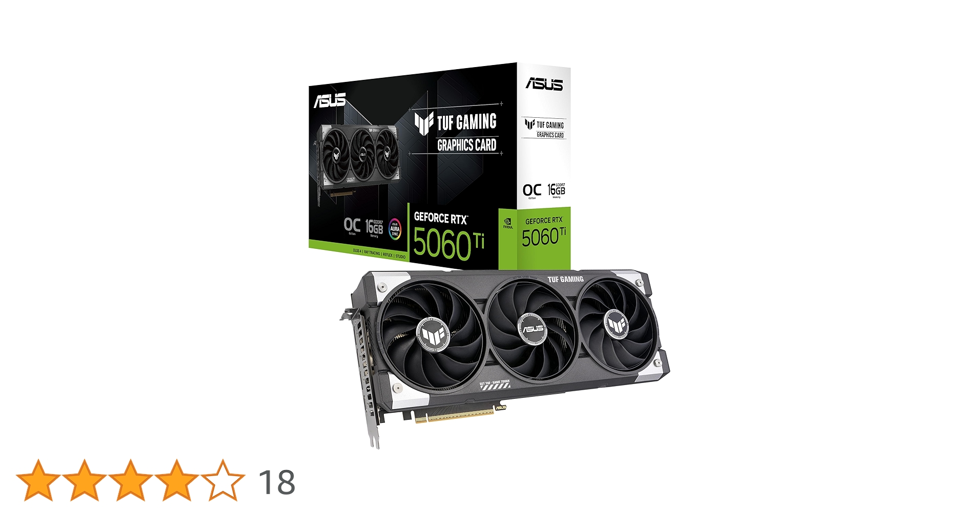 Amazon | ASUS NVIDIA GeForce RTXTM 5060Ti ビデオカード 16GB