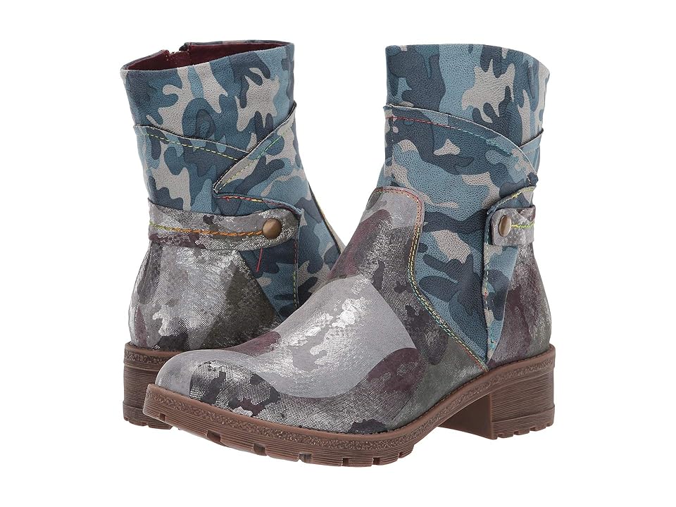 

L'Artiste by Spring Step Cammo (Grey Multi) Women's Shoes, Gray