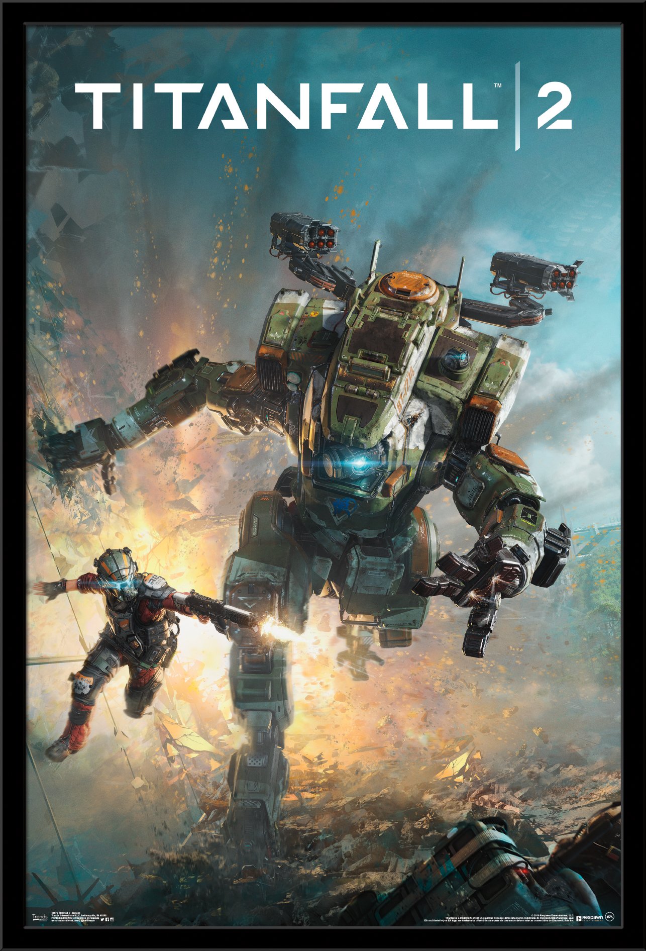 Trends International Wall Poster Titanfall 2 Key Art, 22.375 x 34