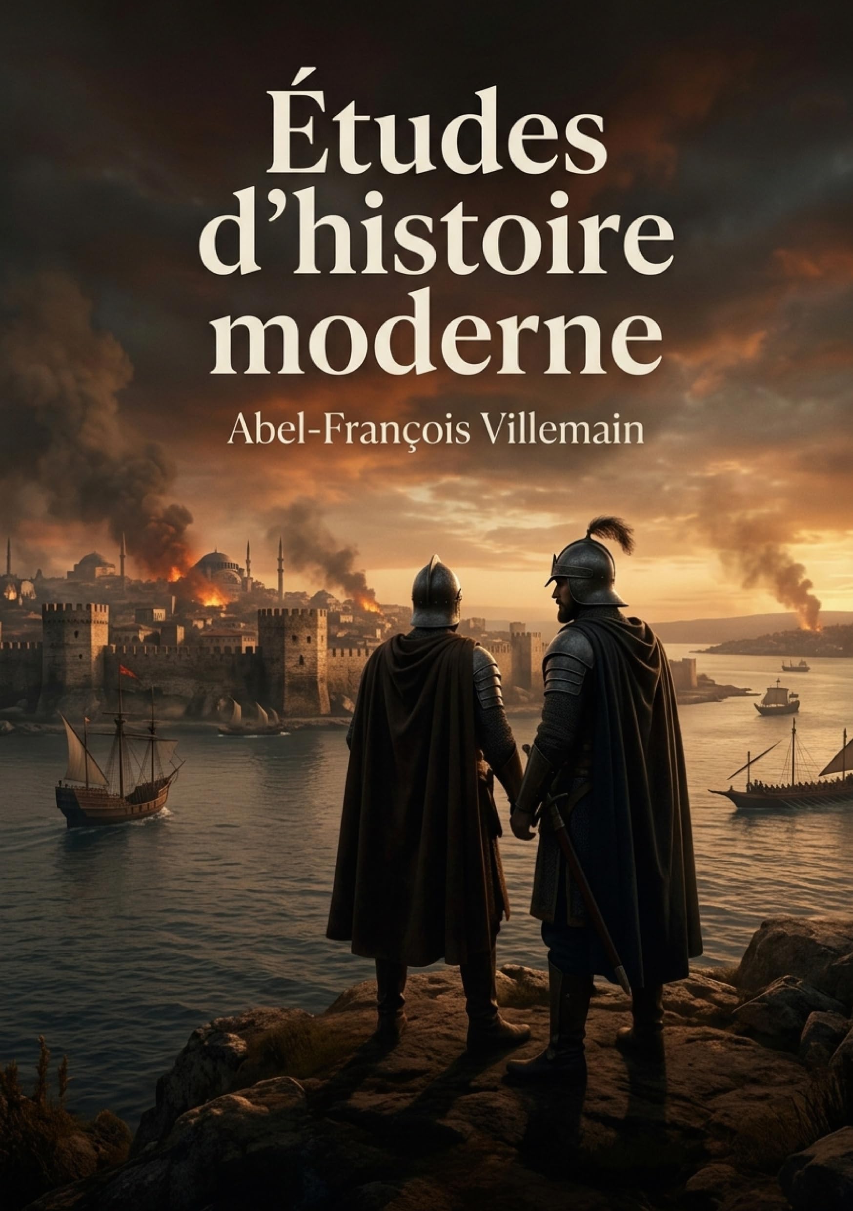 Études d'histoire moderne: Des études sur l'Europe au XVe siècle, entre héritage médiéval et essor de la civilisation, par Abel François Villemain.