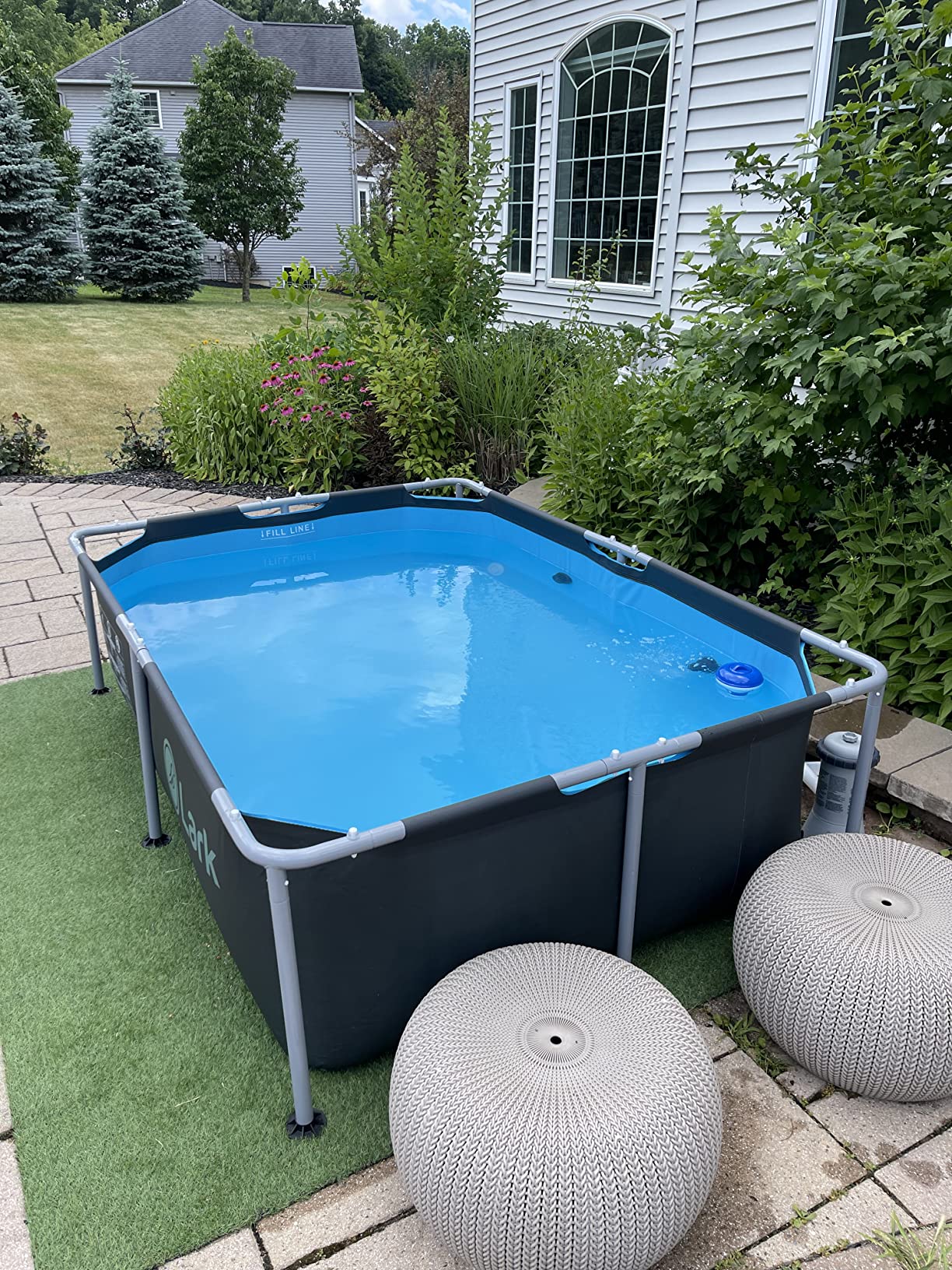 9/mo Finance Lark Metal Frame Sport Splash Swimming Outdoor Patio