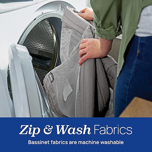 Miniatura 6 de Chicco LullaGo Anywhere SE - Moisés portátil, ligero, ahorra espacio con colchón impermeable y sábana bajera, moisés de viaje para bebé, color