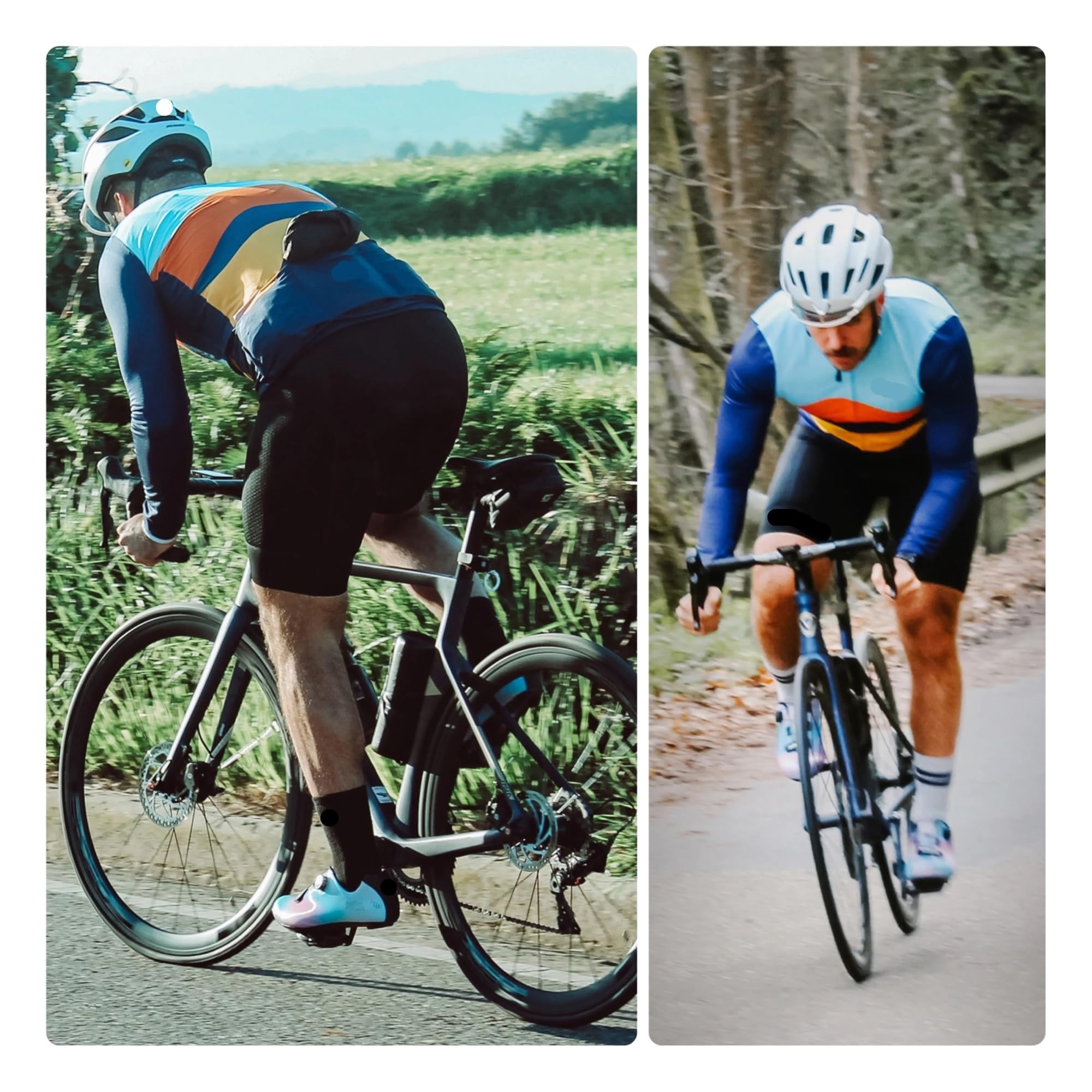 Pantaloncini da Ciclismo con Bretelle Uomo Fondello in Gel