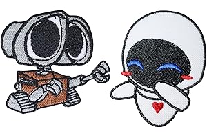 Complete Your Wardrobe with Wall-E Embroidered Iron-on Patches