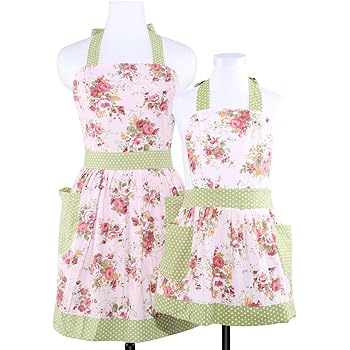mother and daughter apron set