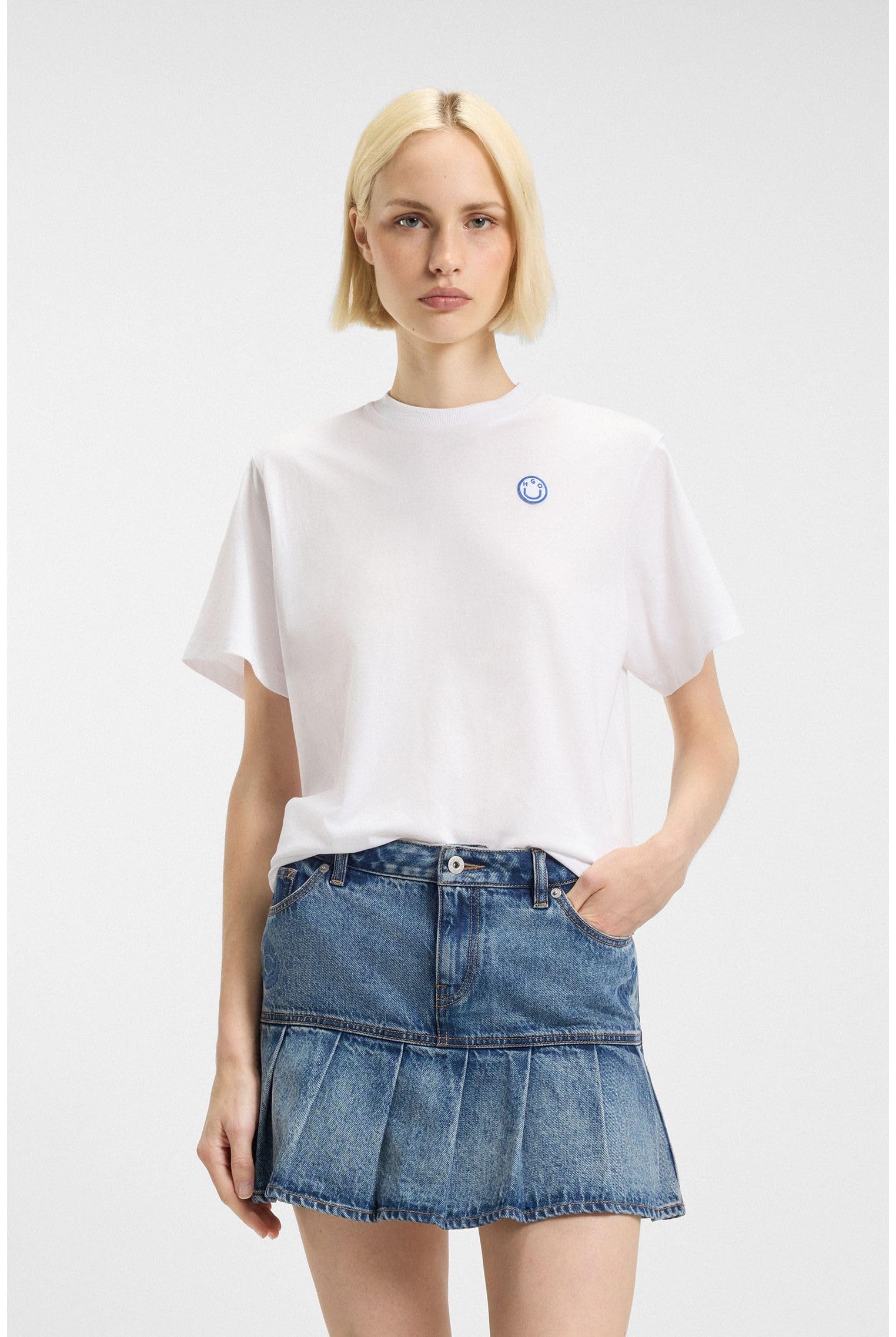 Hugo Damen Vintage Tee_b_1 Jersey