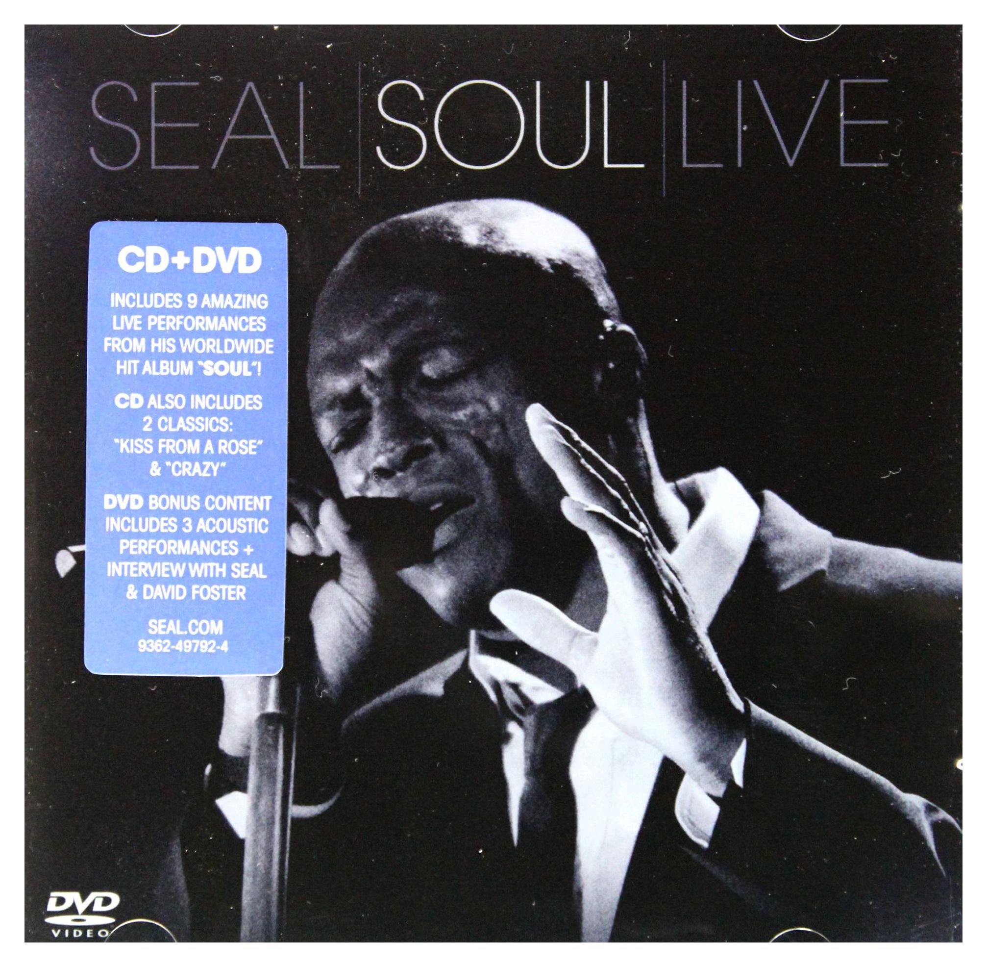 Soul Live + DVD: Amazon.com.be: CDs & Vinyl