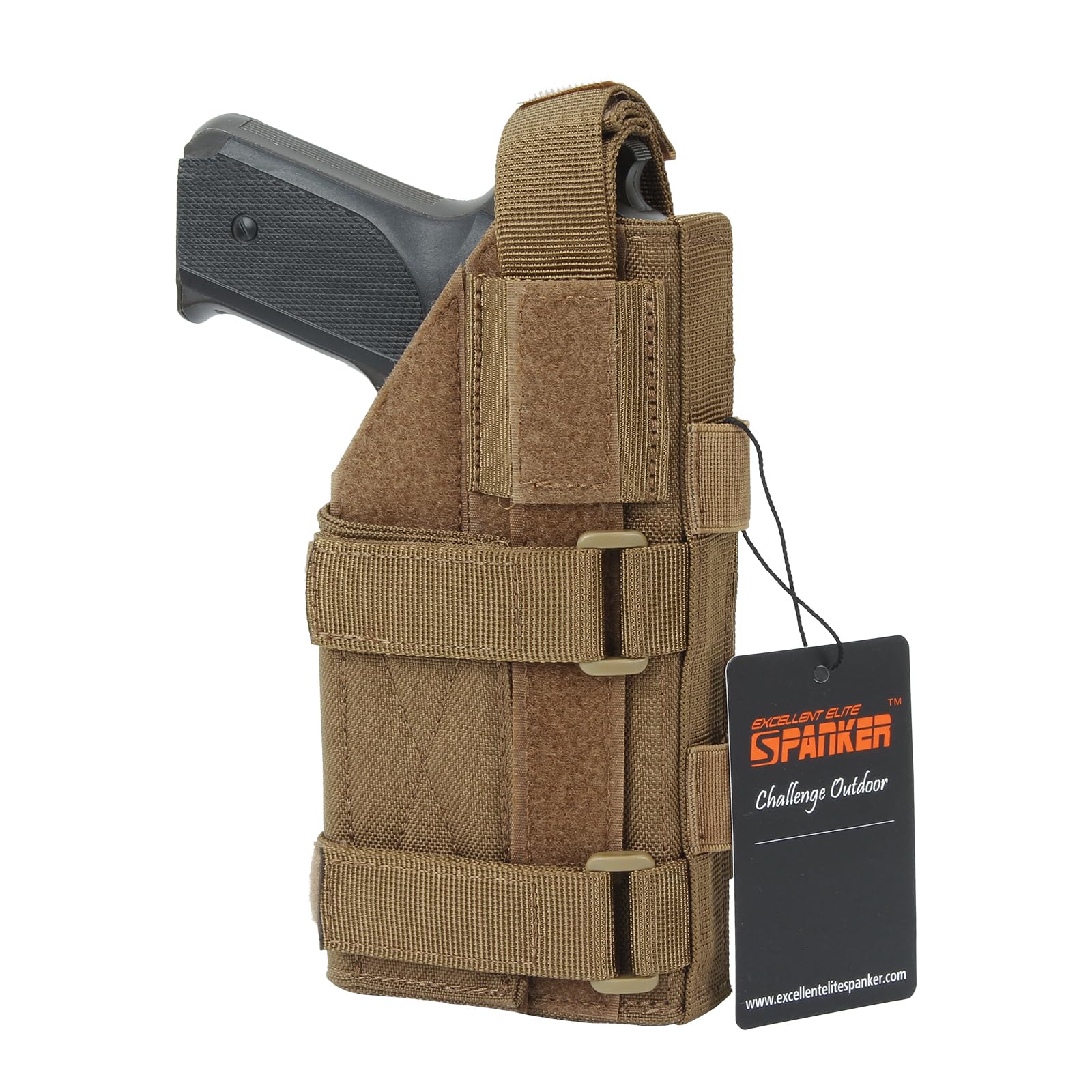 Glock Holster Tactical Right Adjustable Pistol Holster for M1911 G17 G18 G19 G26 G34 XD-45acp CZ P-10C