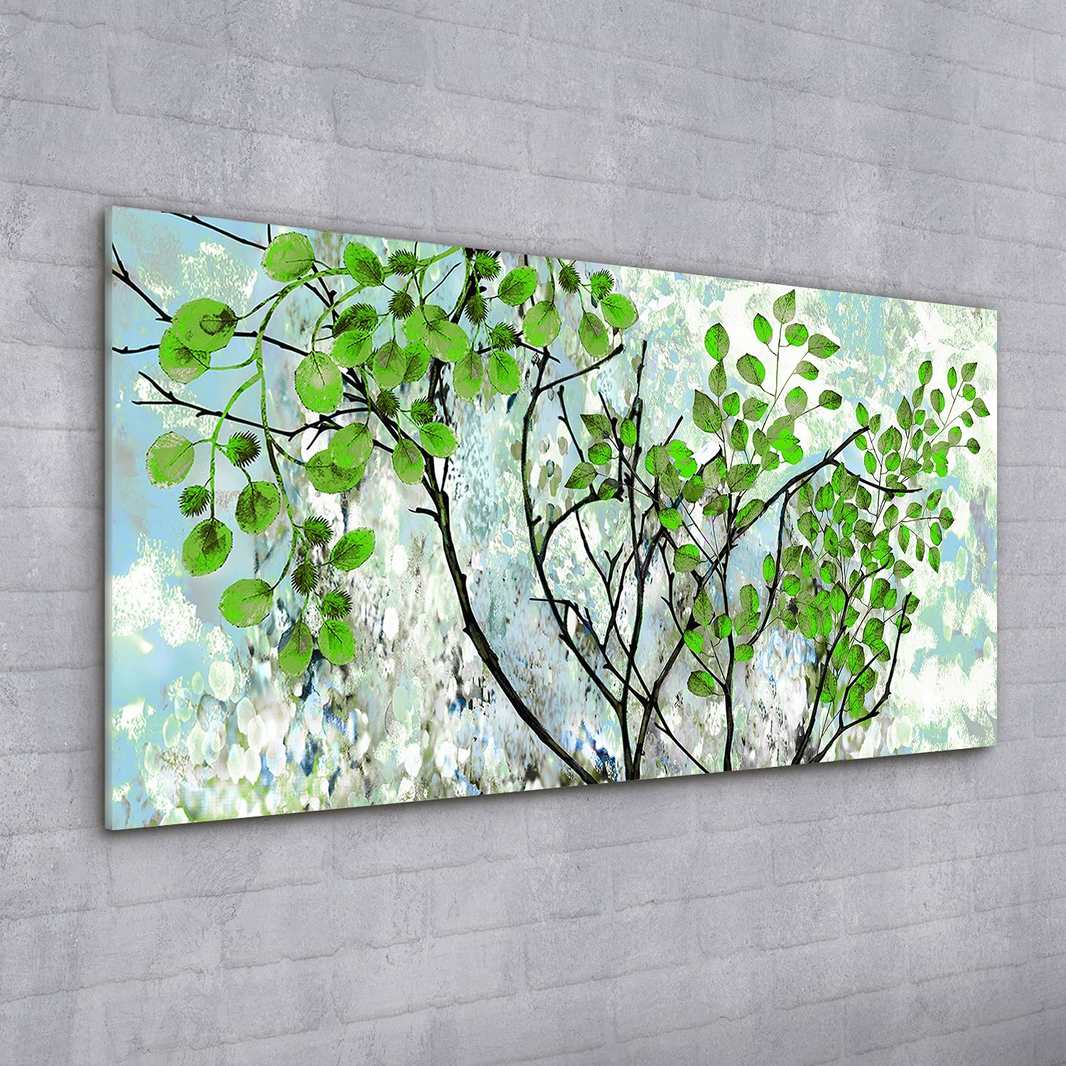 Tableau Sur Verre Moderne Tulup 125x50 Cm, Thème Architecture Urbaine Et Pont