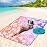 WIWIGO Beach Blanket Waterproof Sandproof Beach Mat 79 X 83/10\'x9\'for 2-8 Adults Quick Drying Outdoor Picnic Mat Beach Accessories for Travel, Camping, Hiking