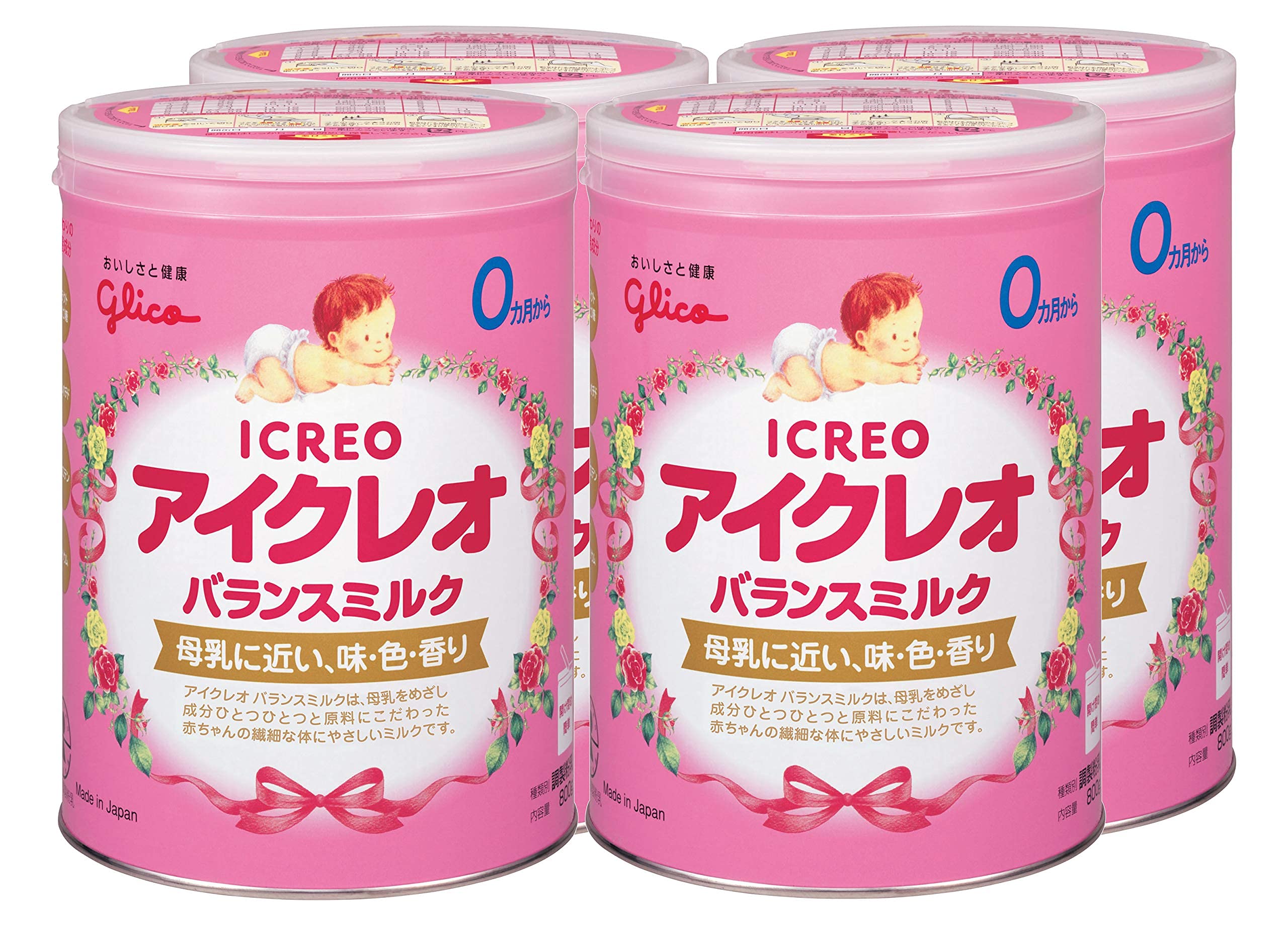 アイクレオ 粉ミルク 800g×4缶 アイクレオ バランスミルク