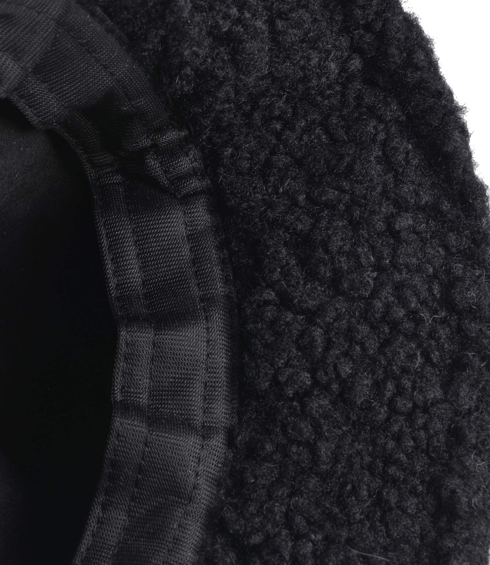 ChezAbbey Faux Fur Bucket Hat, Fuzzy Furry Winter Warm Fisherman Cap, Fluffy Teddy Sherpa Clothe Hats for Women Men Girls