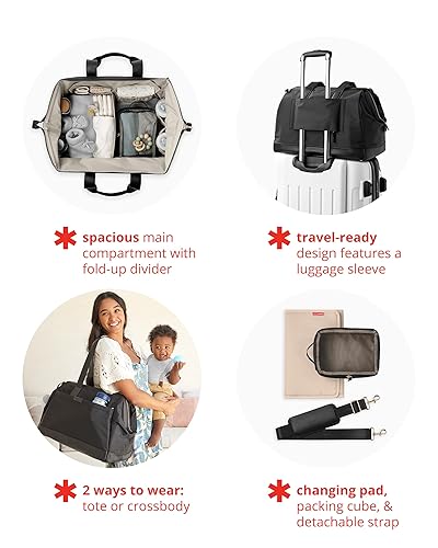 Miniatura 2 de Skip Hop Weekender Overnight Bag y Travel Duffel Pañal Endless Weekender