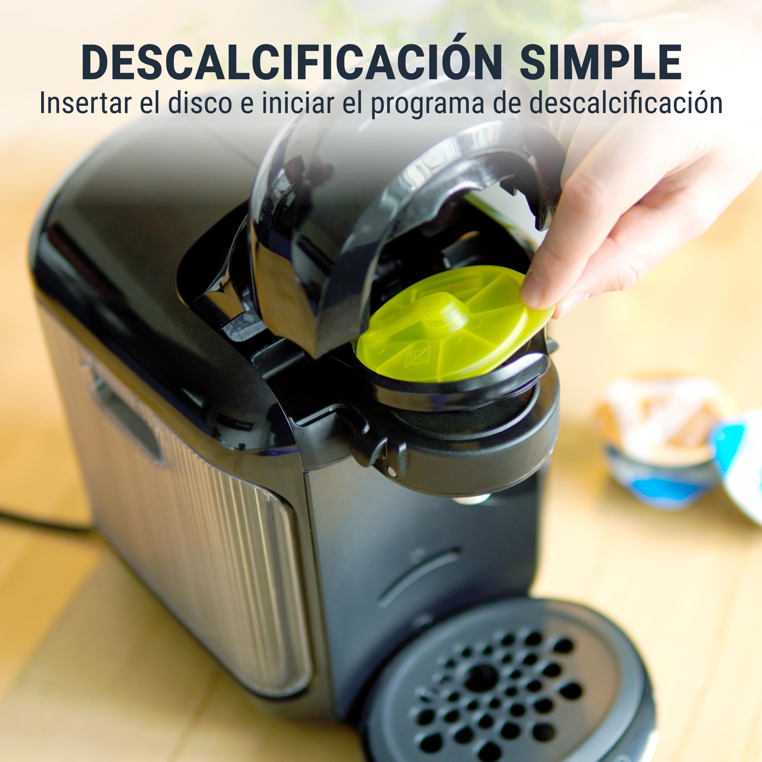 Disco de limpieza para Bosch 17001490 00576836 compatible con cafetera Tassimo T-Disc amarillo para limpieza compatible con TAS12, TAS20, TAS32, TAS40, TAS 42, TAS65, TAS85