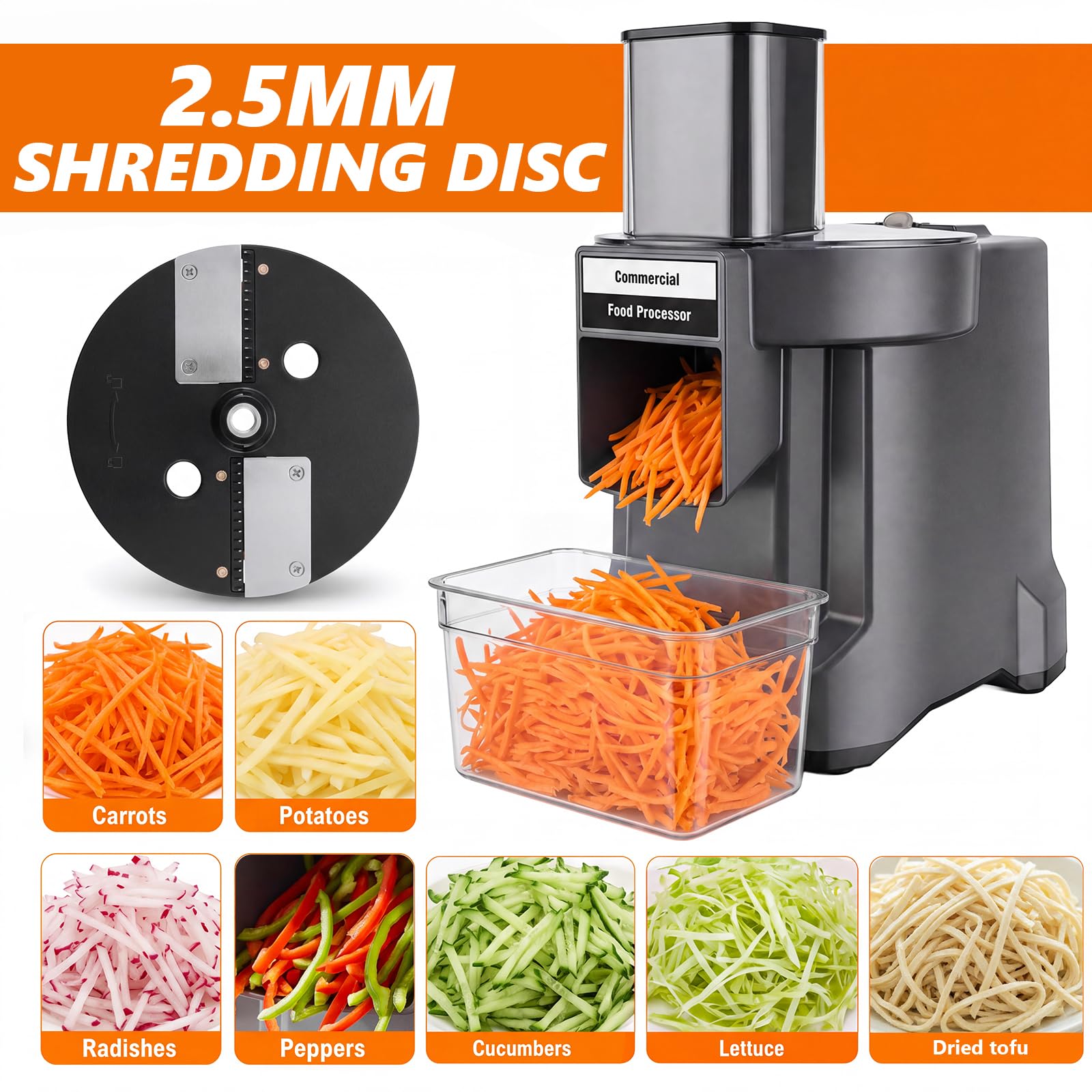 Coupe Légumes en Cubes Électrique Coupe Fruits Professionnel coupe legumes multifonctions electrique,coupe légumes électrique coupe legume cube avec 2 Lames en Acier Inox pour Fruits et légumes variés
