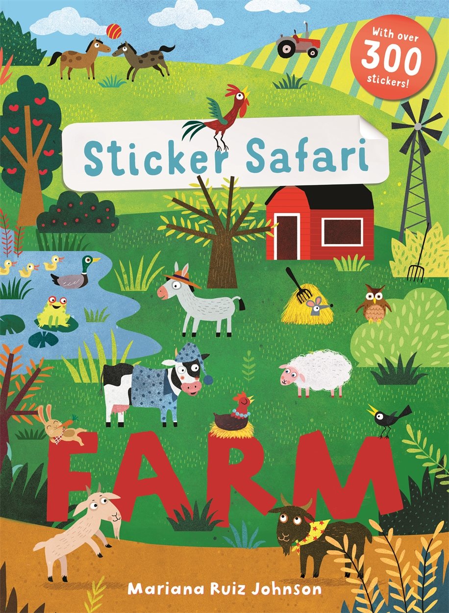 Sticker Safari: Farm by Mandy Archer (Paperback Book)