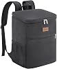 Lifewit 21L 30-Can Soft Cooler Backpack Bag with Hard Liner, Large Insulated Picnic Lunch Box Soft-Sided for CampingBBQFamily Outdoor Activities, Black