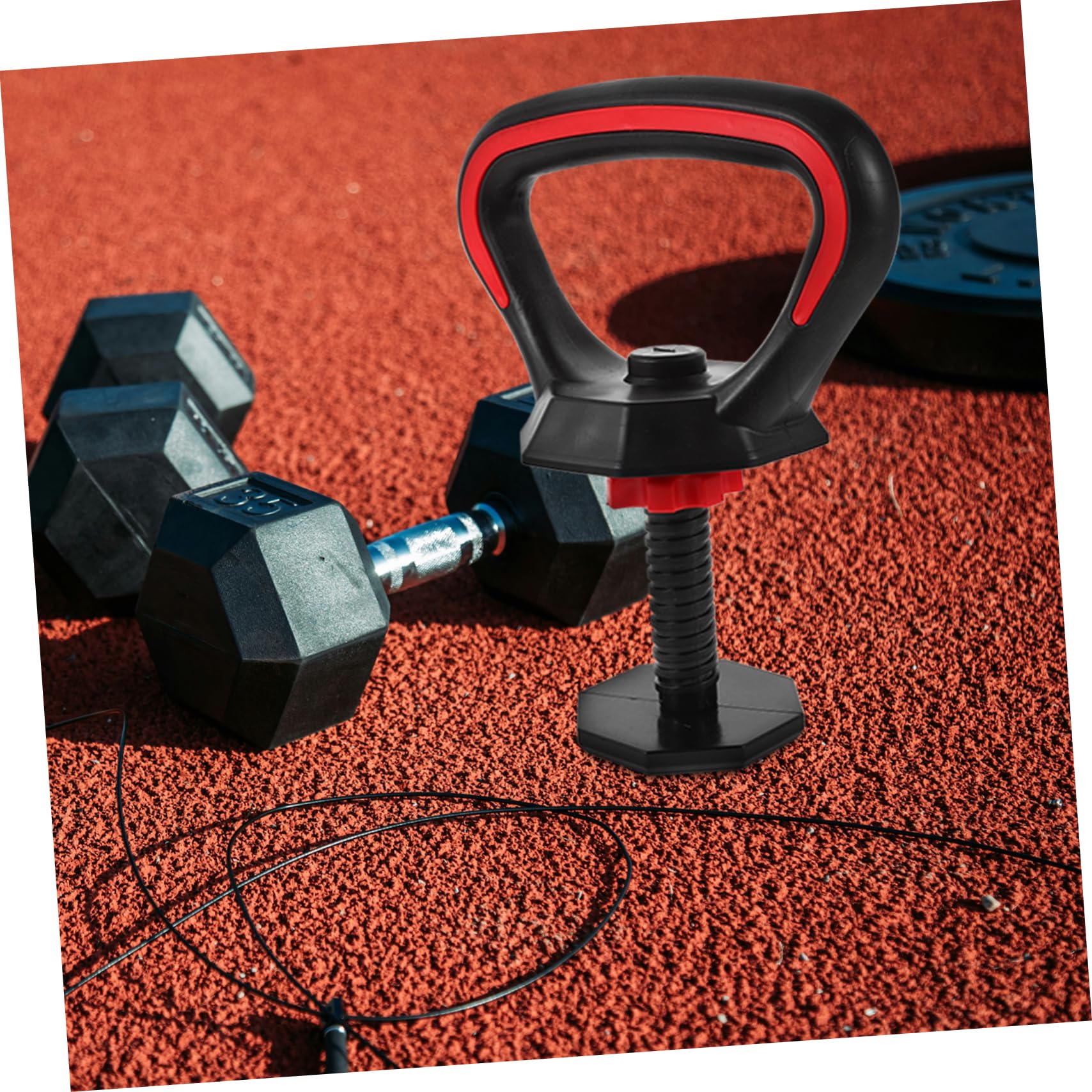 Abaodam Adjustable Kettlebell Grip Handle for Strength Training Equipment Versatile Kettlebell Replacement Part for Various Workouts Durable Construction User Friendly Design