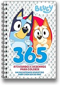 Bluey - 365 Atividades e Desenhos para Colorir