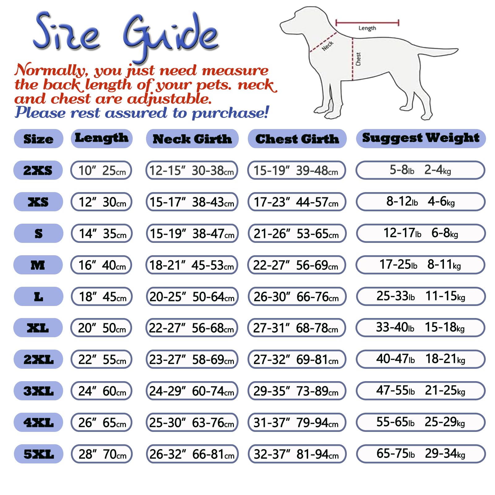 Not Stiffen Dog Raincoat Reflective, Adjustable, Easy Wear, from 2XSmall, 5XLarge Dogs - Image 2