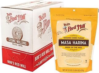 Bob's Red Mill Golden Masa Harina Corn Flour, 22oz (Pack of 1) - Vegan, ...