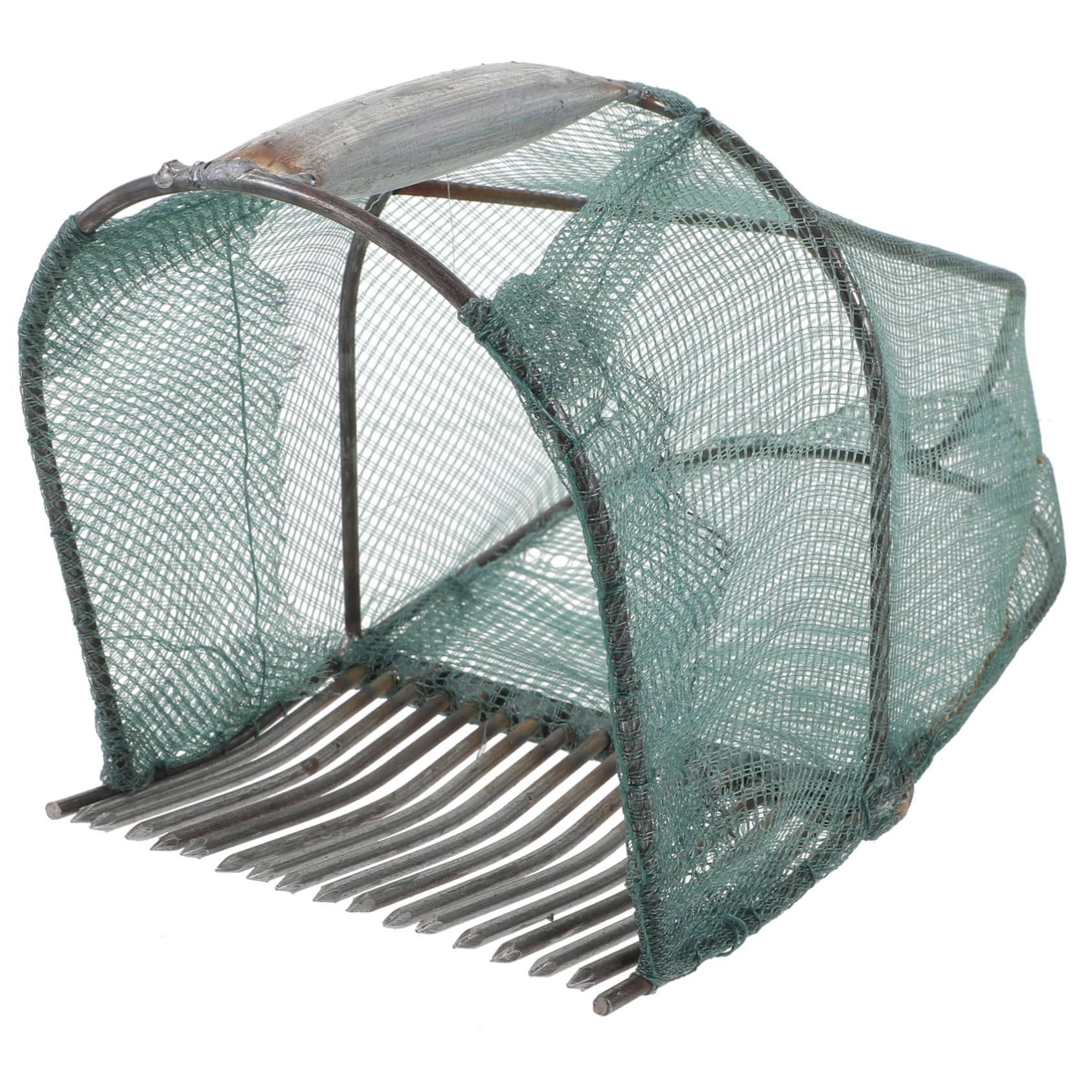 FUNOMOCYA Portable Blueberry Picker Handle 16 Tooth Berry Rake for Fruit Garden Tool