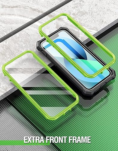 Miniatura 5 de Poetic Guardian Series - Funda probada en caídas de grado mil compatible con iPhone 13 Mini de 5.4 pulgadas, híbrida de cuerpo completo, a prueba de