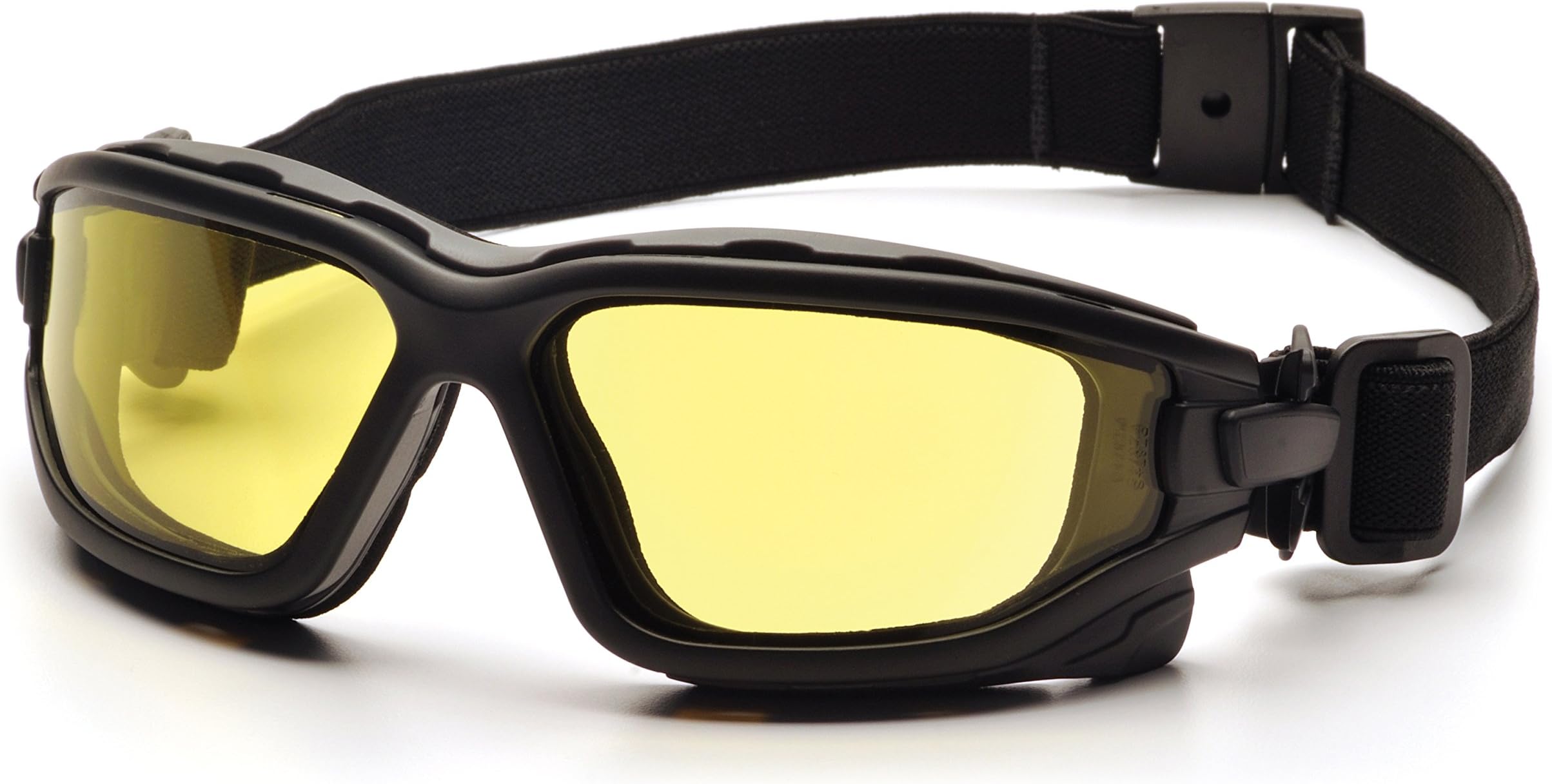 Pyramex Safety I-Force Double Anti-Fog Goggles - Amber Lens