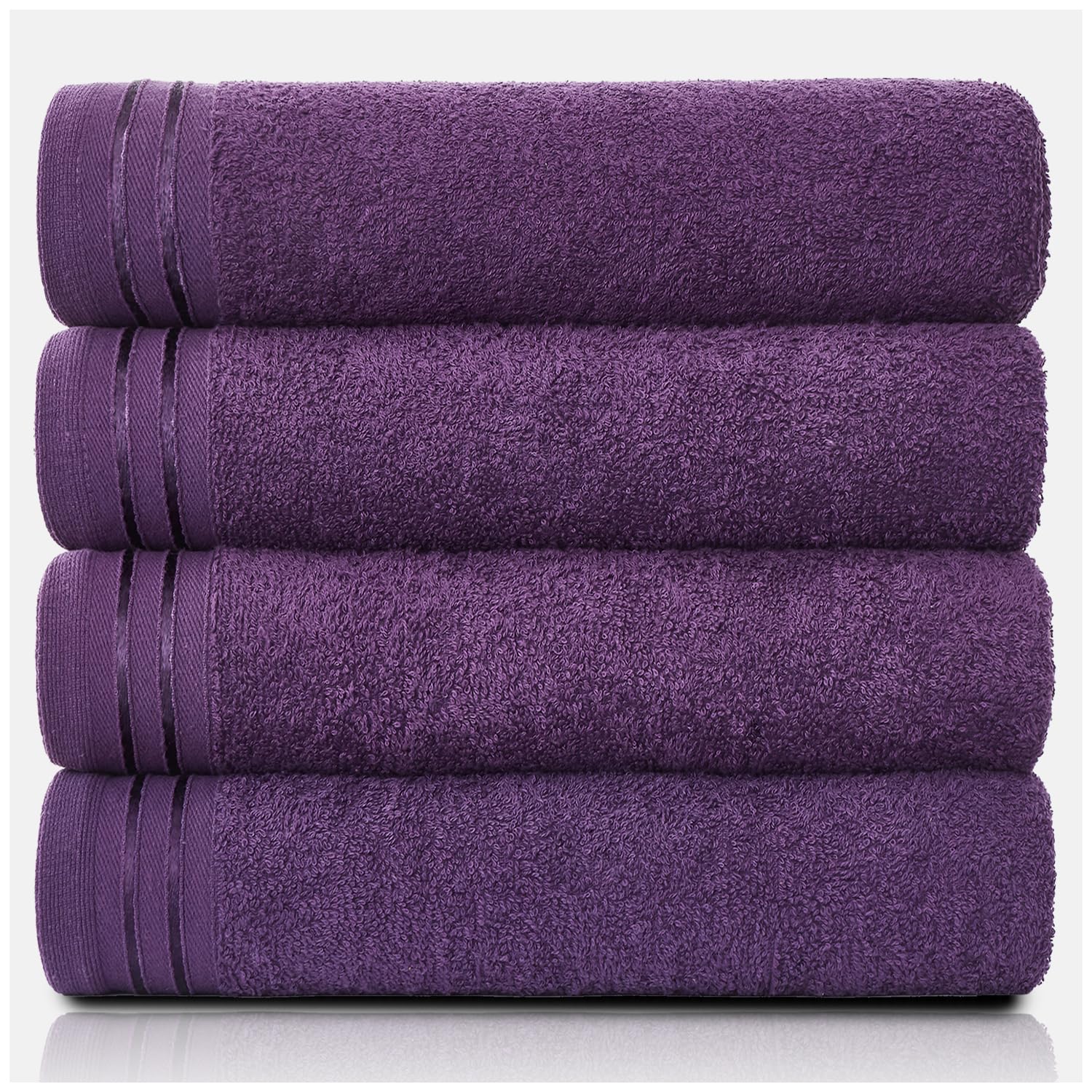 4pk Wilsford Bath Sheet 75x135