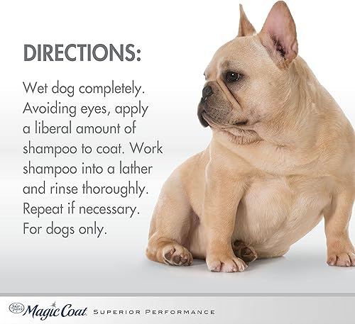 Miniatura 74 de Four Paws Magic Coat Champú medicado para perros para alergias cutáneas, 16 onzas (1 unidad)
