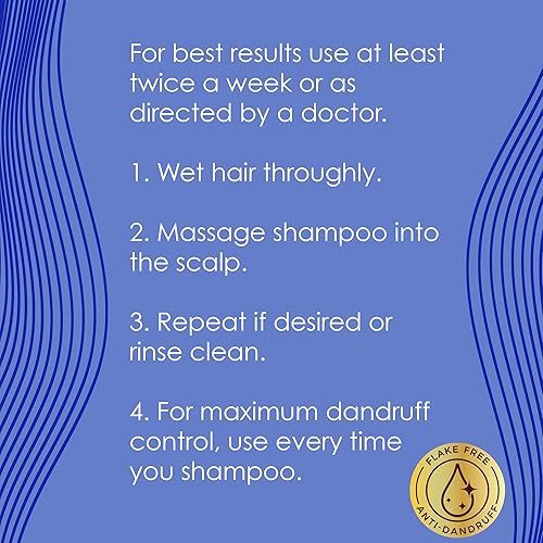 Miniatura 5 de True+Real Classic Everyday Clean Champú anticaspa, piritiona zinc 1%, cuidado diario del cuero cabelludo para todo tipo de cabello, 14.2 onzas