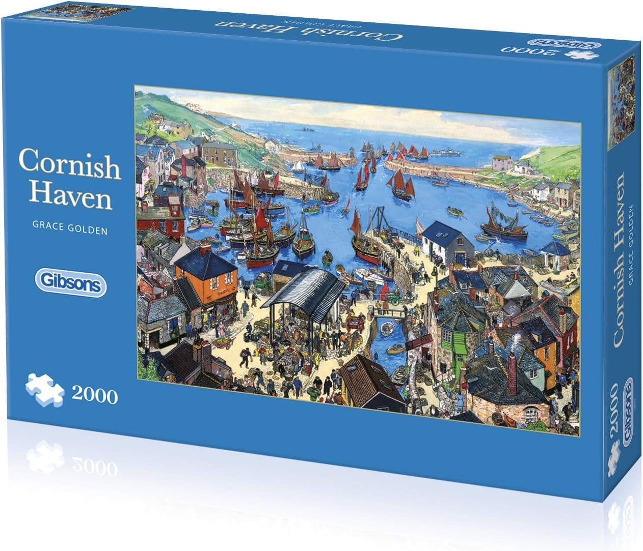 Jigsaws & Puzzles Jigsaw Puzzles Gibsons Cornish Haven Jigsaw Puzzle